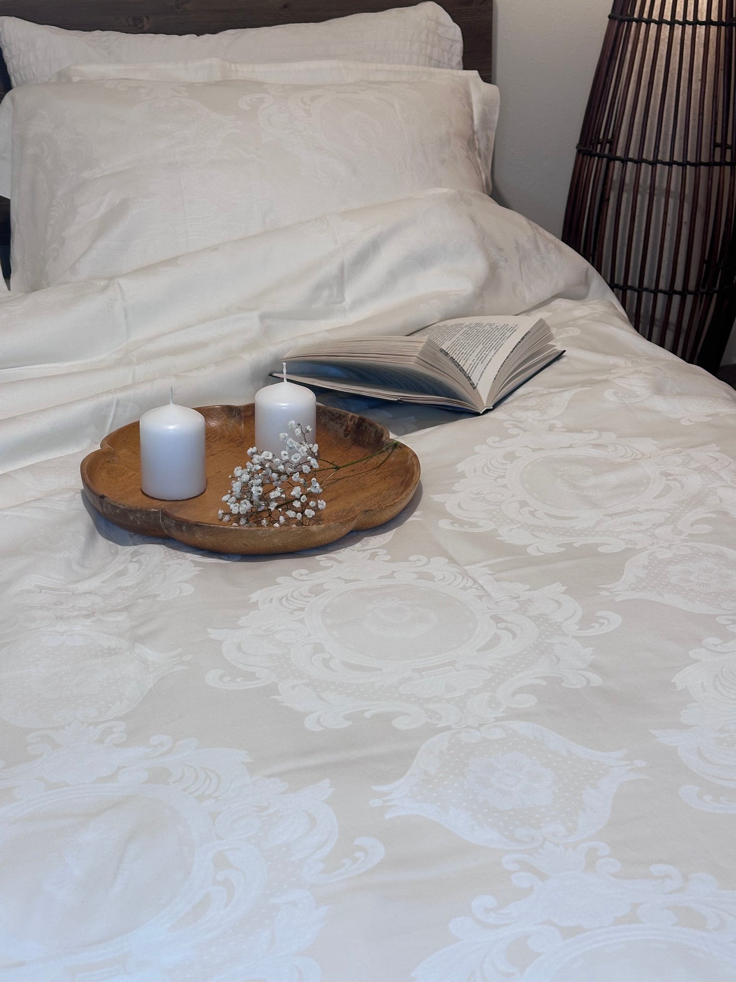 Bohemian lux bedding set. Turkish Jakard Sateen 100% cotton