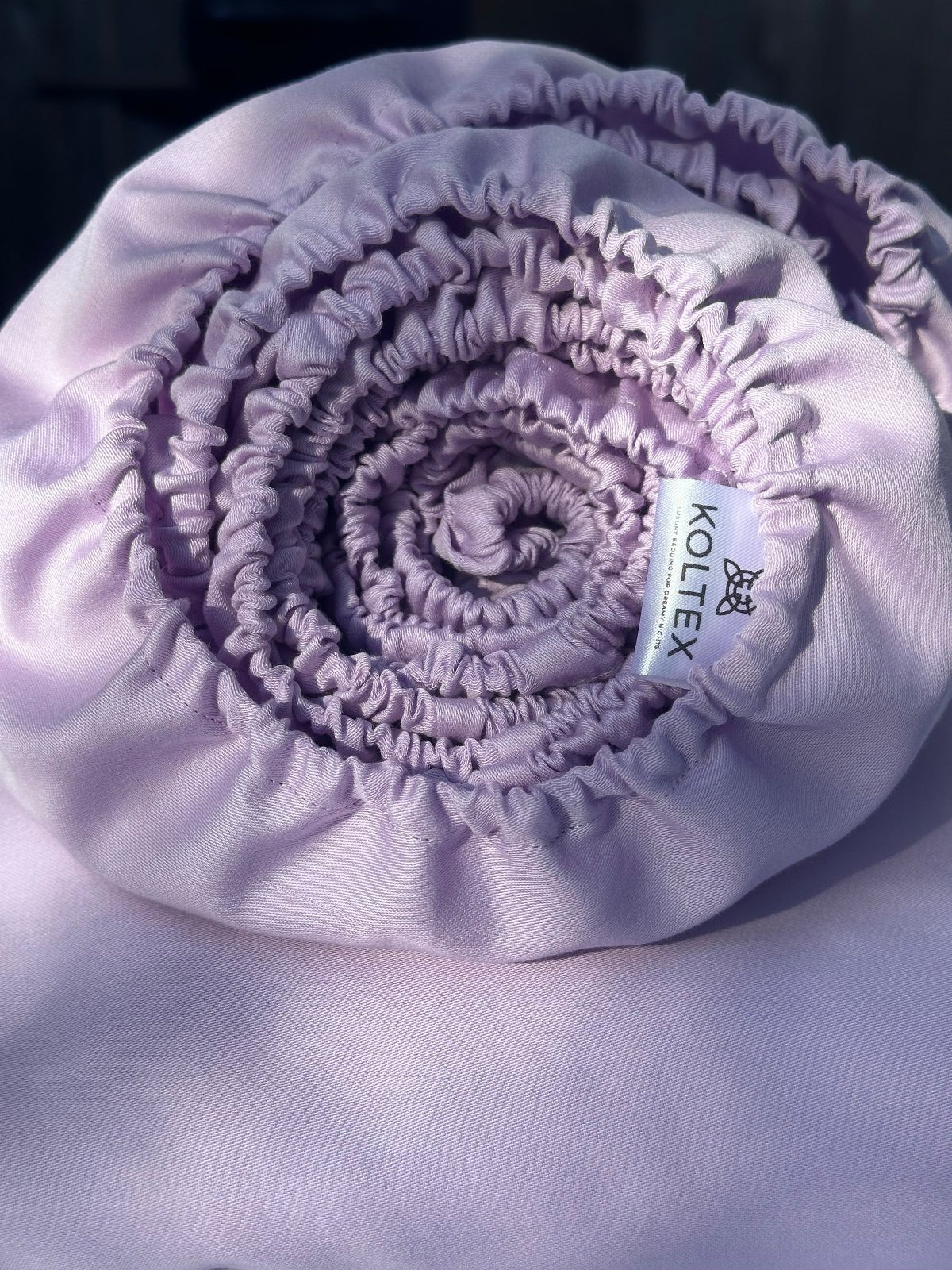 Luxury Lavender Sateen Sheets - Silky Soft & Hypoallergenic | Koltex Home Textile – sateen