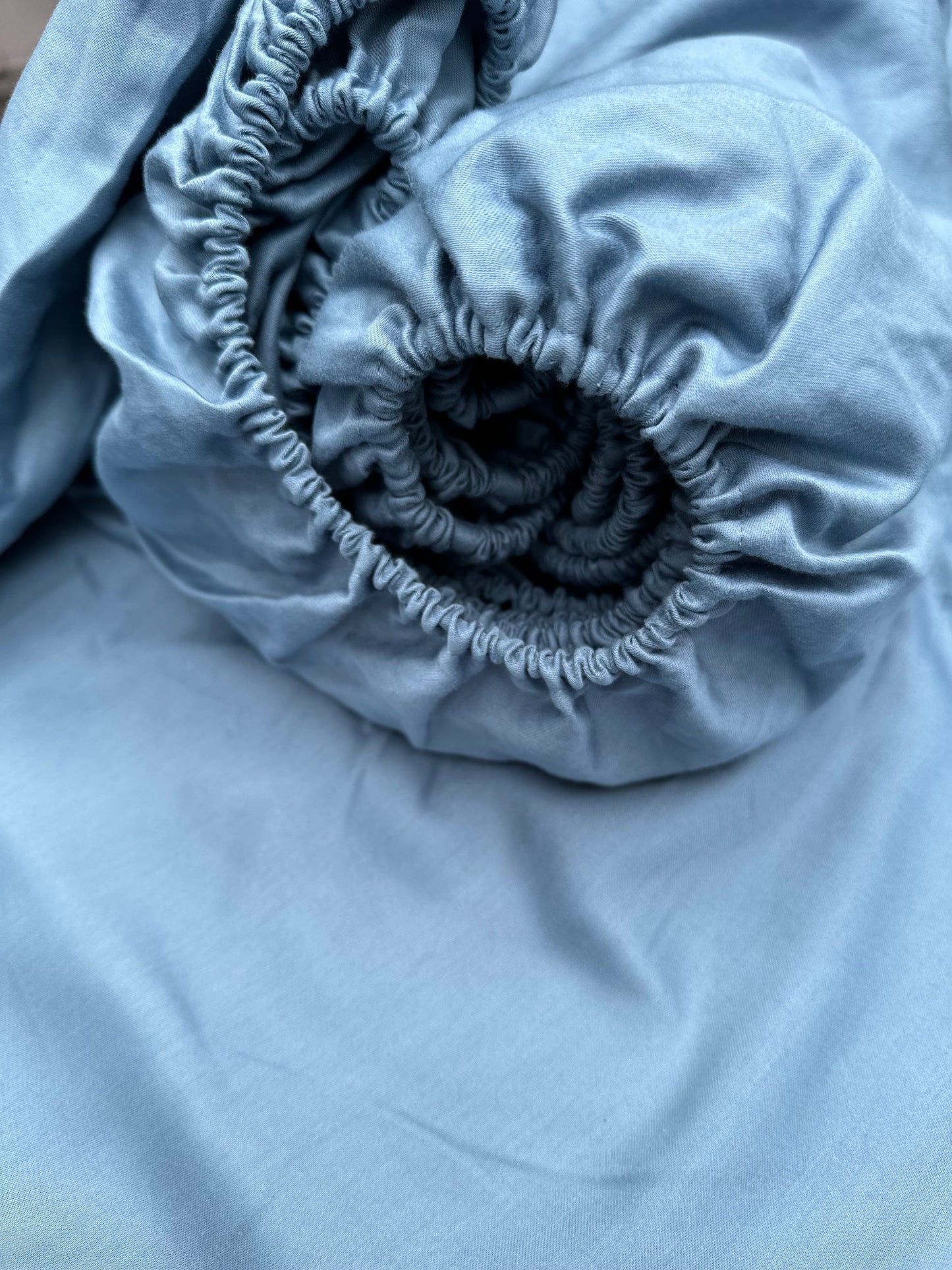 Eco-friendly hypoallergenic sateen bed linen for sensitive skin