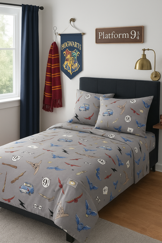 Magic Wizard style pillowcase for children and fantasy lovers