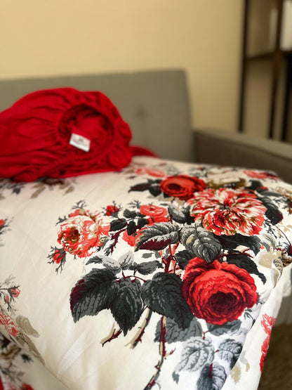 Premium cotton sateen and organic fabrics – beautifully packed bedding collections made with care and quality