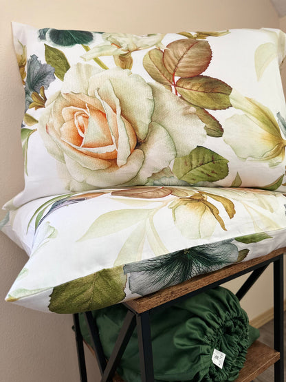 Durable and hypoallergenic sateen pillowcases