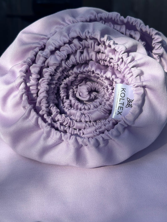 Luxury Lavender Sateen Sheets - Silky Soft & Hypoallergenic | Koltex Home Textile – sateen