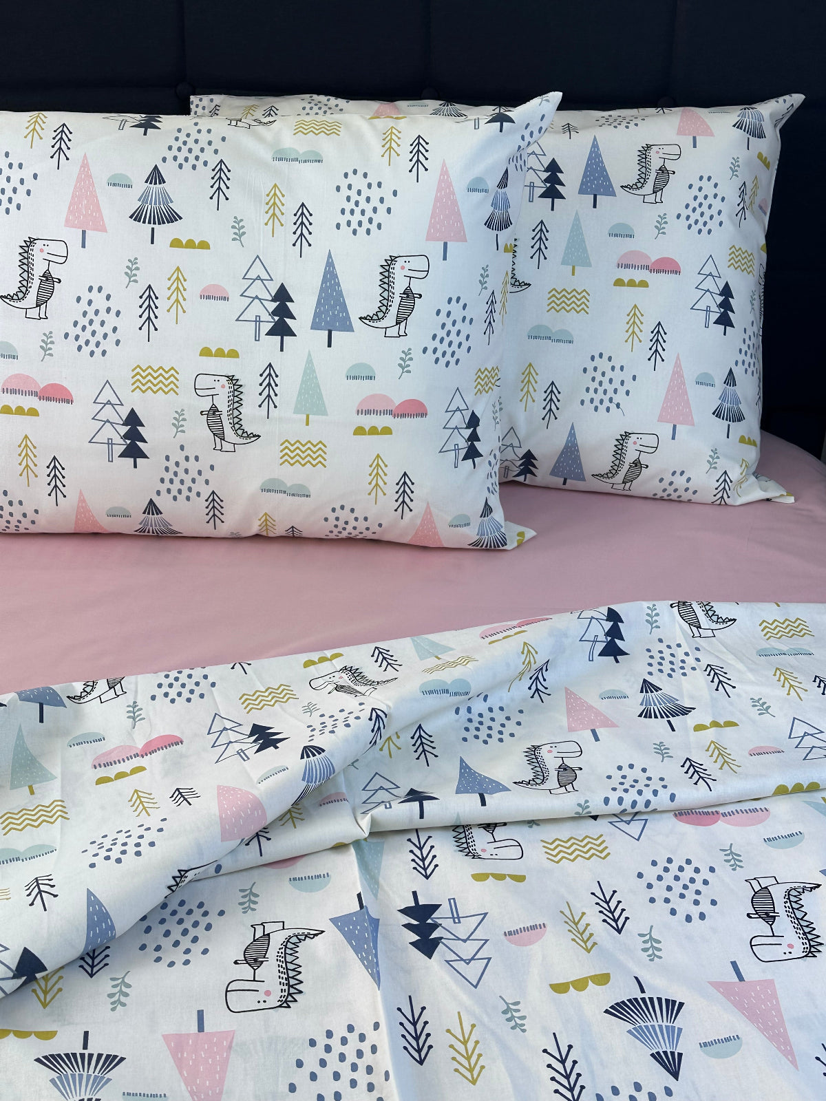 Breathable lightweight cotton bedding for children