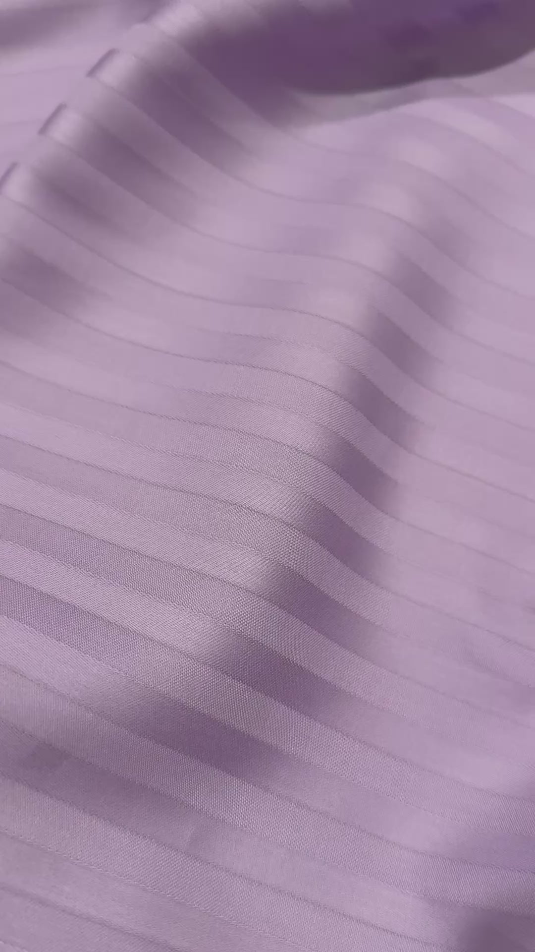 Elegant lavender stripe pillowcase set – perfect gift for bedroom upgrade