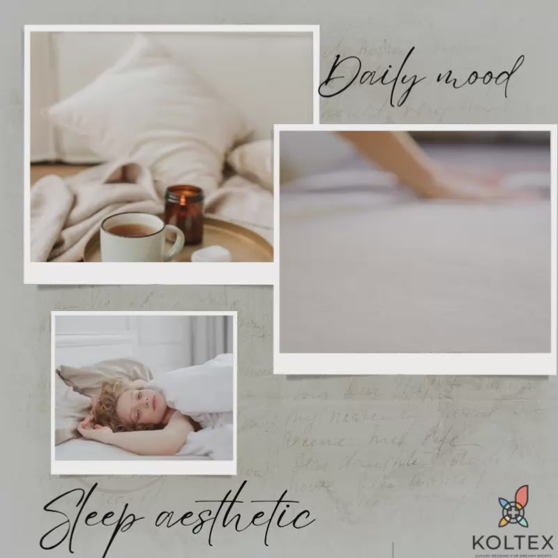Load video: Luxury Bedding set